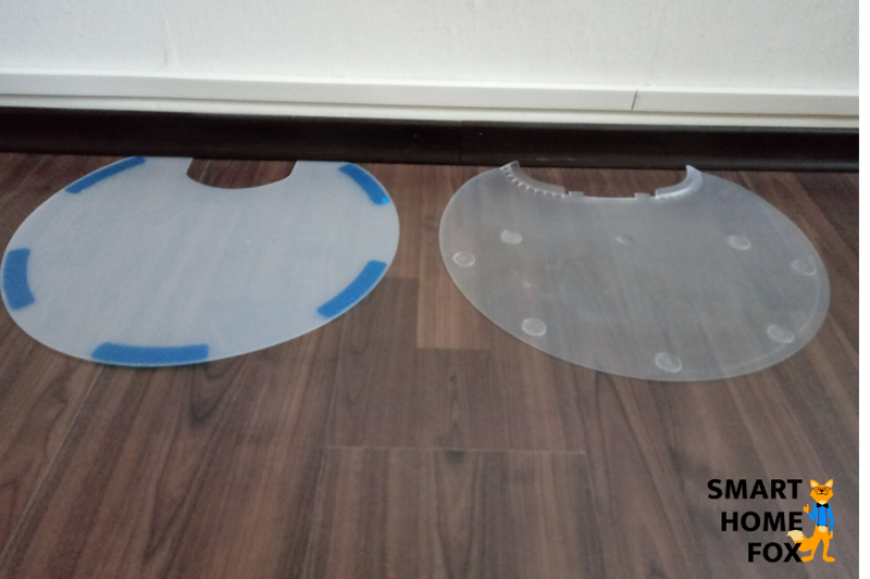 Plastic mat for water protection for the Roborock S5 Max and Roborock S6